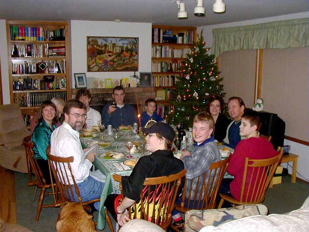 Christmas Dinner Family